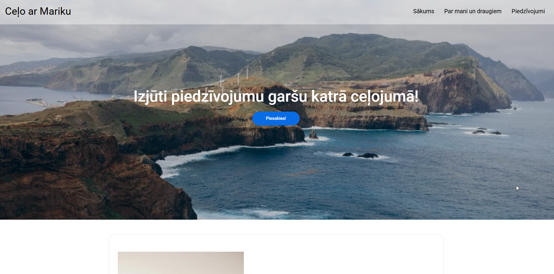 majas lapu izstrāde
