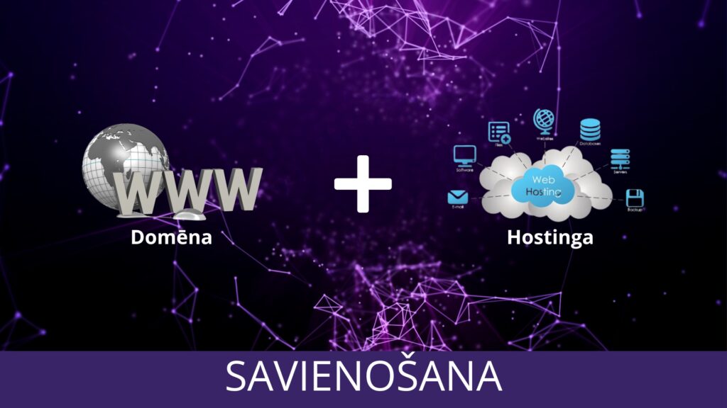 Kā savienot domēnu ar hostingu izmantojot NS ierakstus?