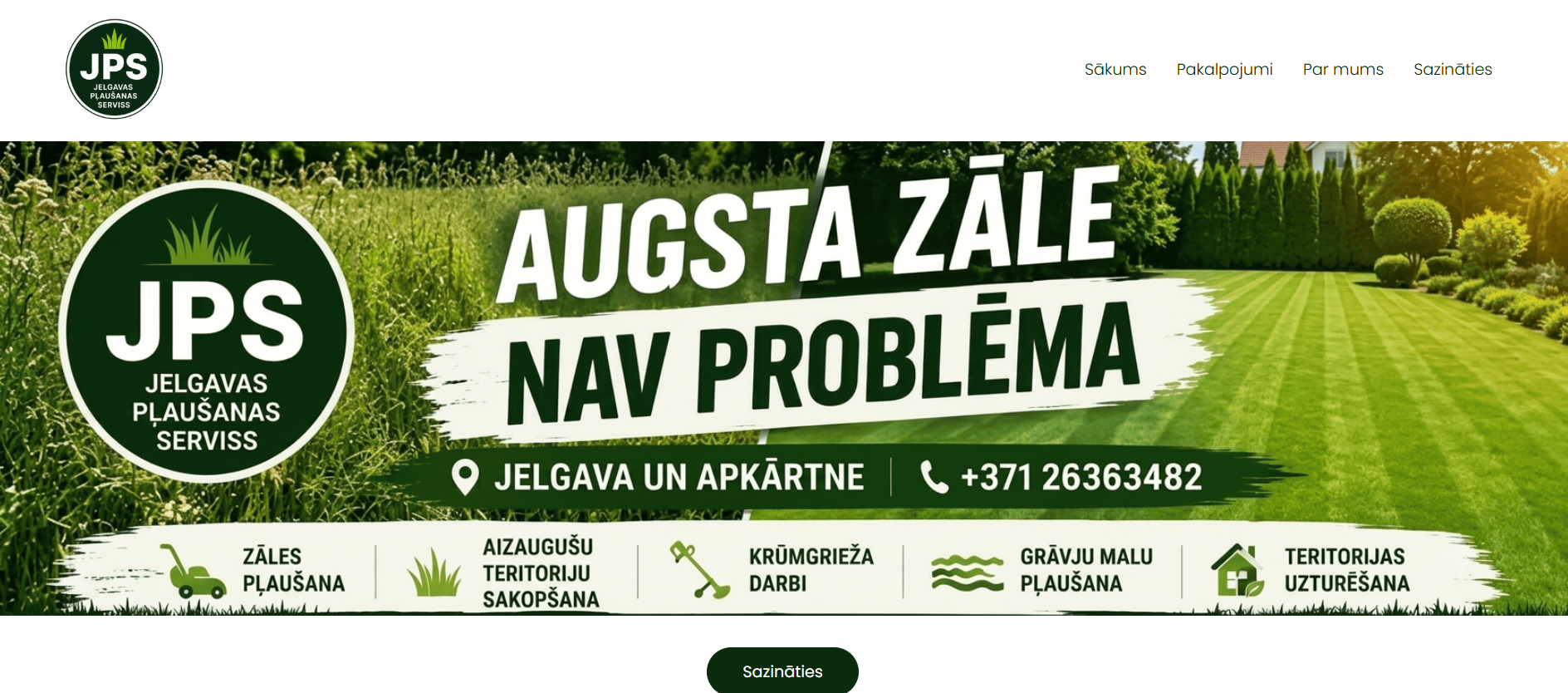 jelgavas pļaušanas serviss